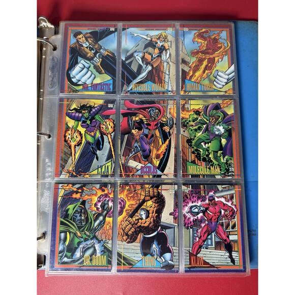 Vintage 1993 Marvel Comics Super Heroes Trading Cards 178 cards - Picture 10 of 16